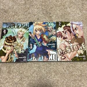 Dr. Stone Manga set of 3 #2-4